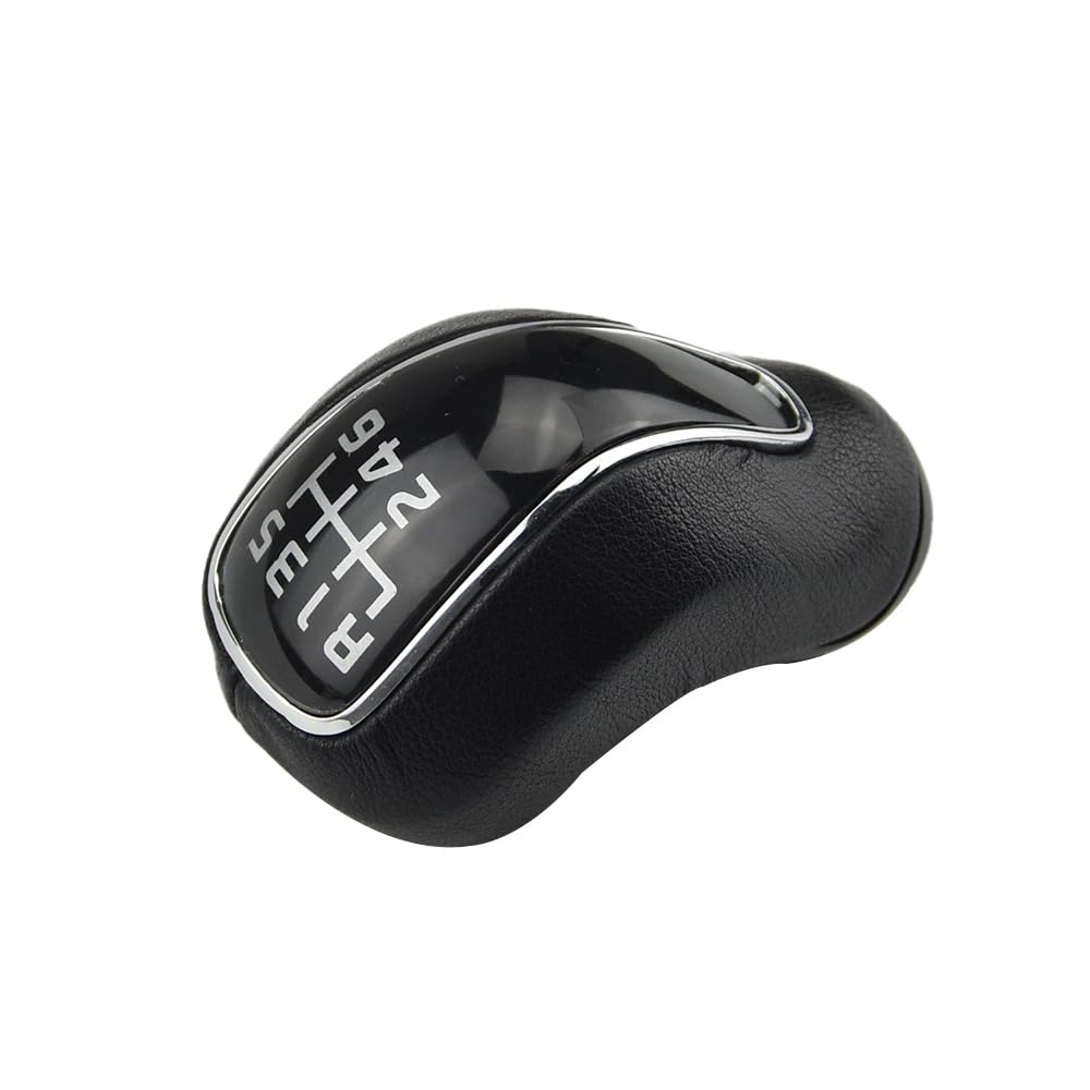 Pommeau Levier Vitesses 6 Vitesses Noir – Compatible Hyundai Creta IX25 & Kia Forte Cerato K3 Ceed 2012-2016 | Design Sportif MKptopia