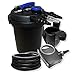 Produktbild Druckfilter Set aus 10000l Filter, UVC Klärer mit 11W, 70W Pumpe, 25m Schlauch und Skimmer