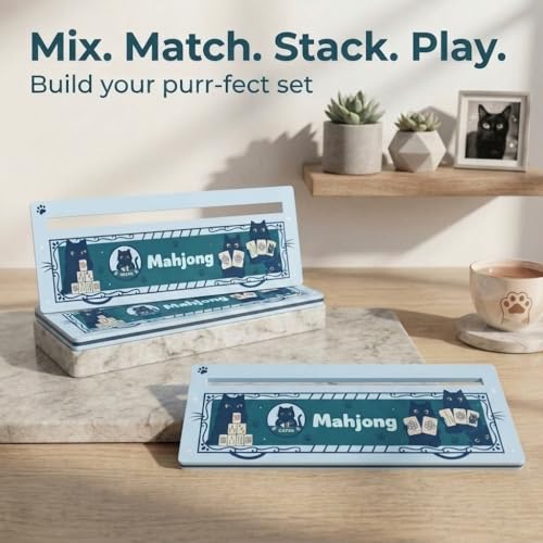 Mahjong Line Finder - Set 4 Tarjetas Regla Para Jugadores miniatura 2