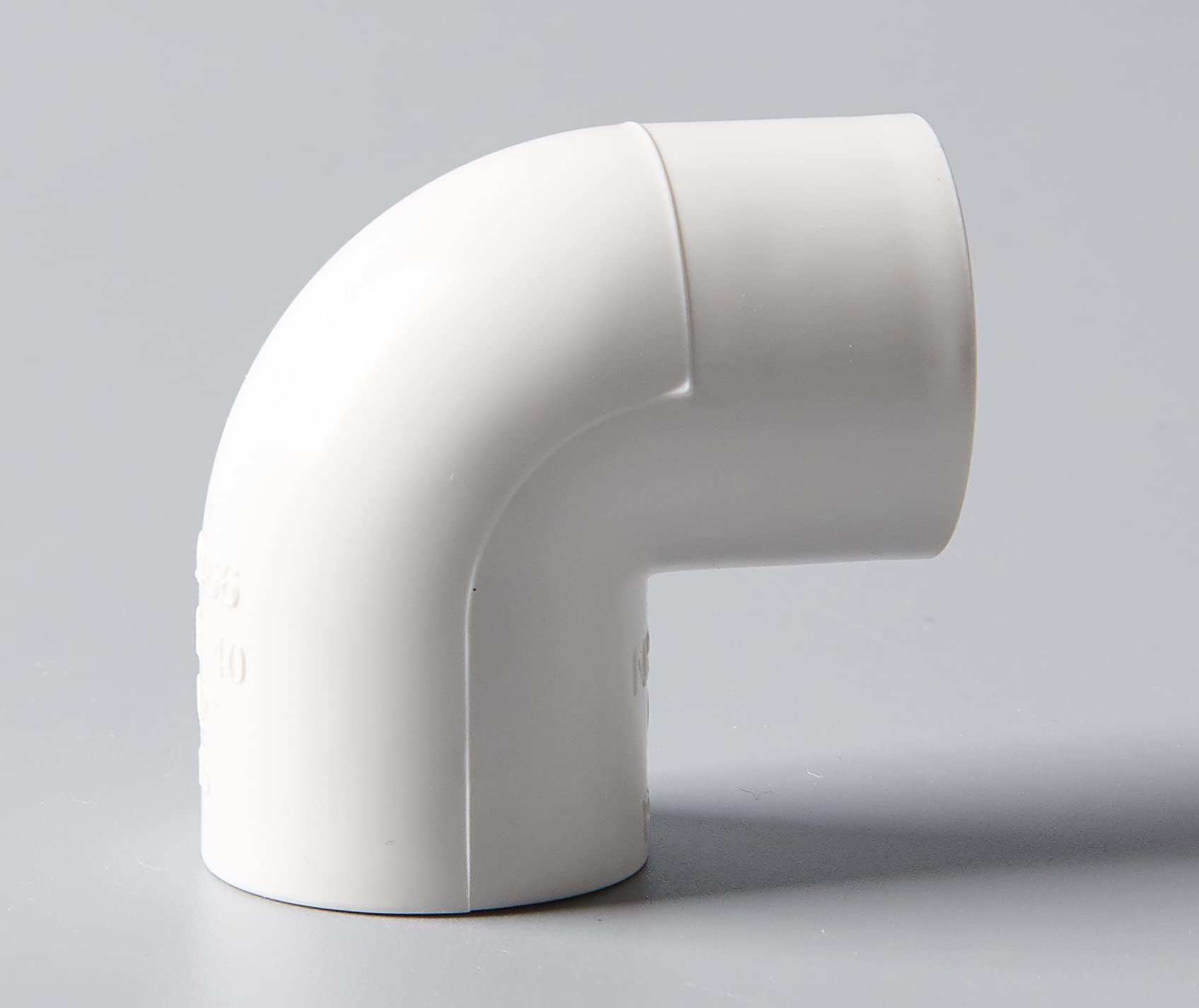 Rainbow Dream Codo de tubo de PVC de 90 grados de 1-1/2 pulgadas, paquete de 6, color blanco