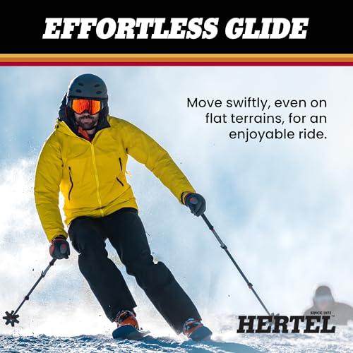 Hertel Racing FC739 All Temperature Ski and Snowboard Wax - Easy to Apply, Rub On or Iron On Hot Wax for Snowboards and Skis - Made in USA, All Weather Conditions (340 g)