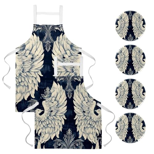 Tabliers imperméables lot de 2 pour ne plus tacher vos vêtements