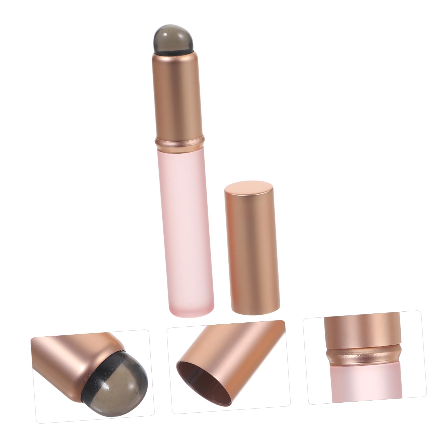 Didiseaon Ergonomic Lip Brush Applicator Makeup Brushes Set Portable Lipstick Applicators for Women