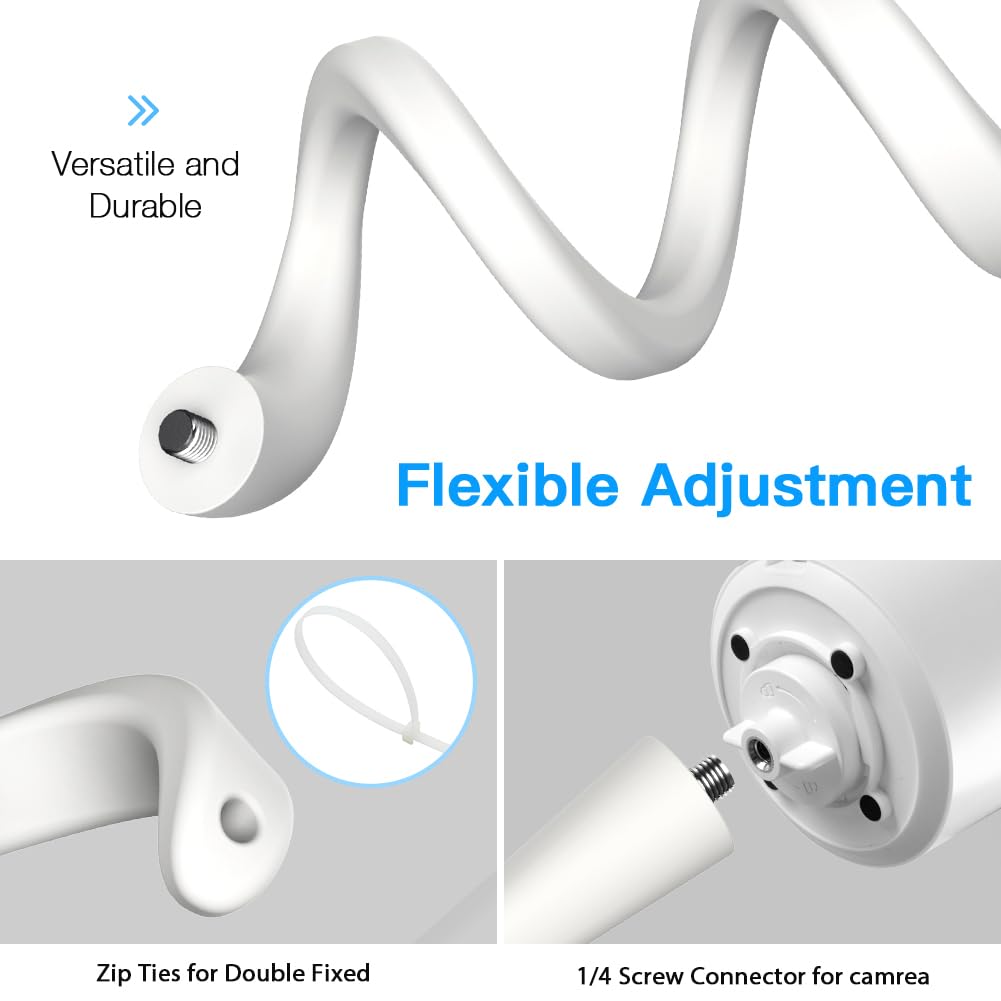 HOLACA Flexible Mount Compatible with Imou 2K(3MP)/2.5K(4MP)/3K(5MP) Security Camera Indoor - Image 4