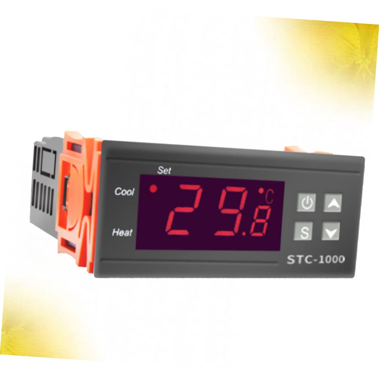 minkissy Termostato Digital De Temperatura Óptima Para Acuario Controlador De Pecera Para Incubación Uso Doméstico 2 Unidades
