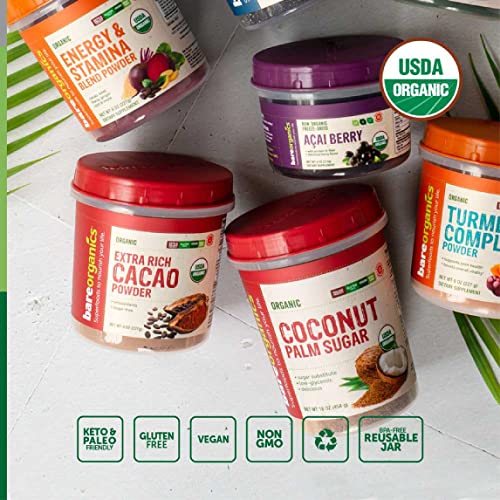 Bareorganics Coconut Milk Powder | Organic, Vegan, Non-Gmo, Gluten-Free | Dairy Free, 8Oz #TOP2