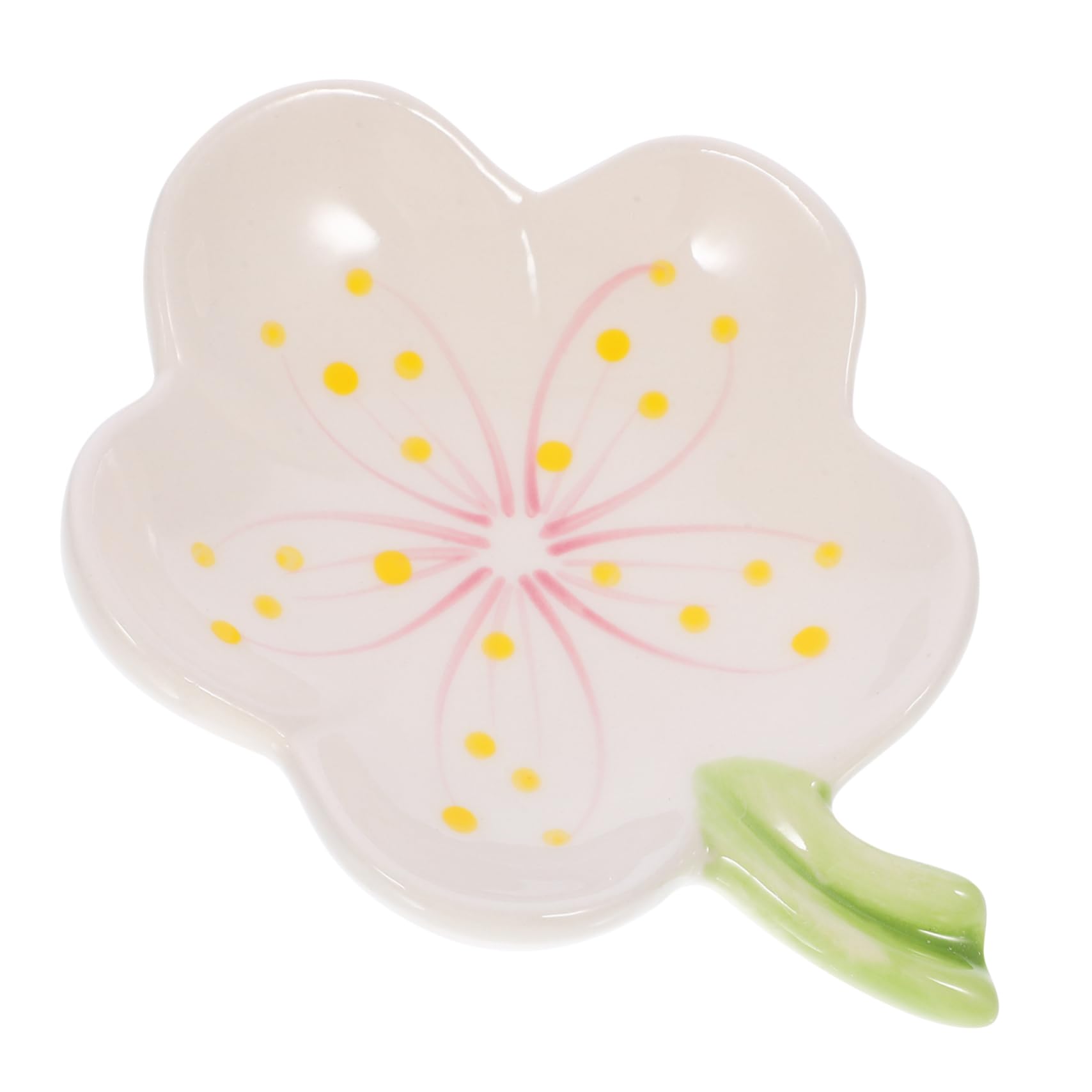 4stücke Blumenförmiger Seifenhalter Keramik Seifenschale Für Badezimmer rutschfest Und Langlebig Mit Abflussdesign Für Hygiene