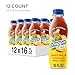 Snapple Peach Tea Lemonade, 16 fl oz, Pack of 12
