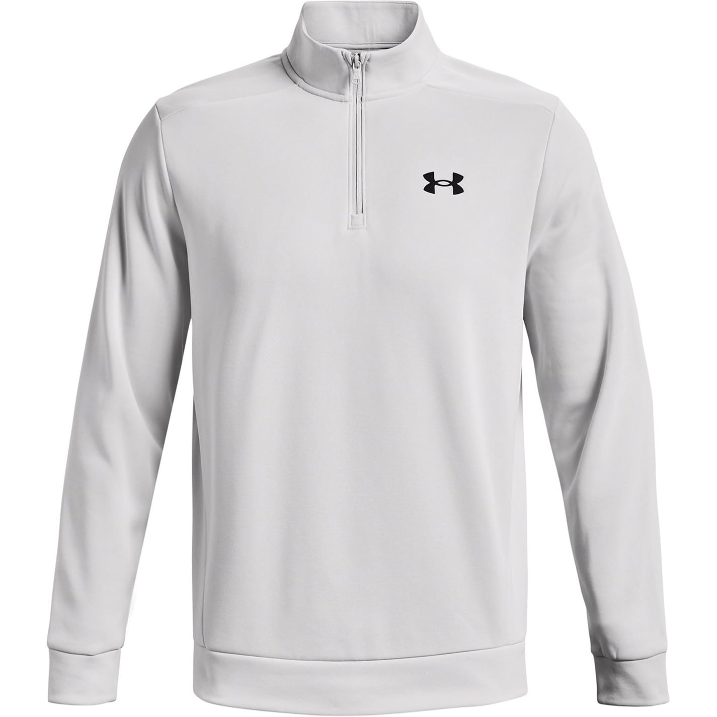 Under Armour Men's Gray Armour Fleece® ¼ Zip Halo / Black S
