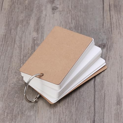 Tarjetas de índice con anillo de acero inoxidable Cabilock de alta durabilidad 8