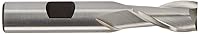 Vista 2 de YG-1 01071 Fresadora de extremo HSS, 2 flautas, longitud regular, acabado sin recubrimiento, 3.0 in de longitud, 1/2