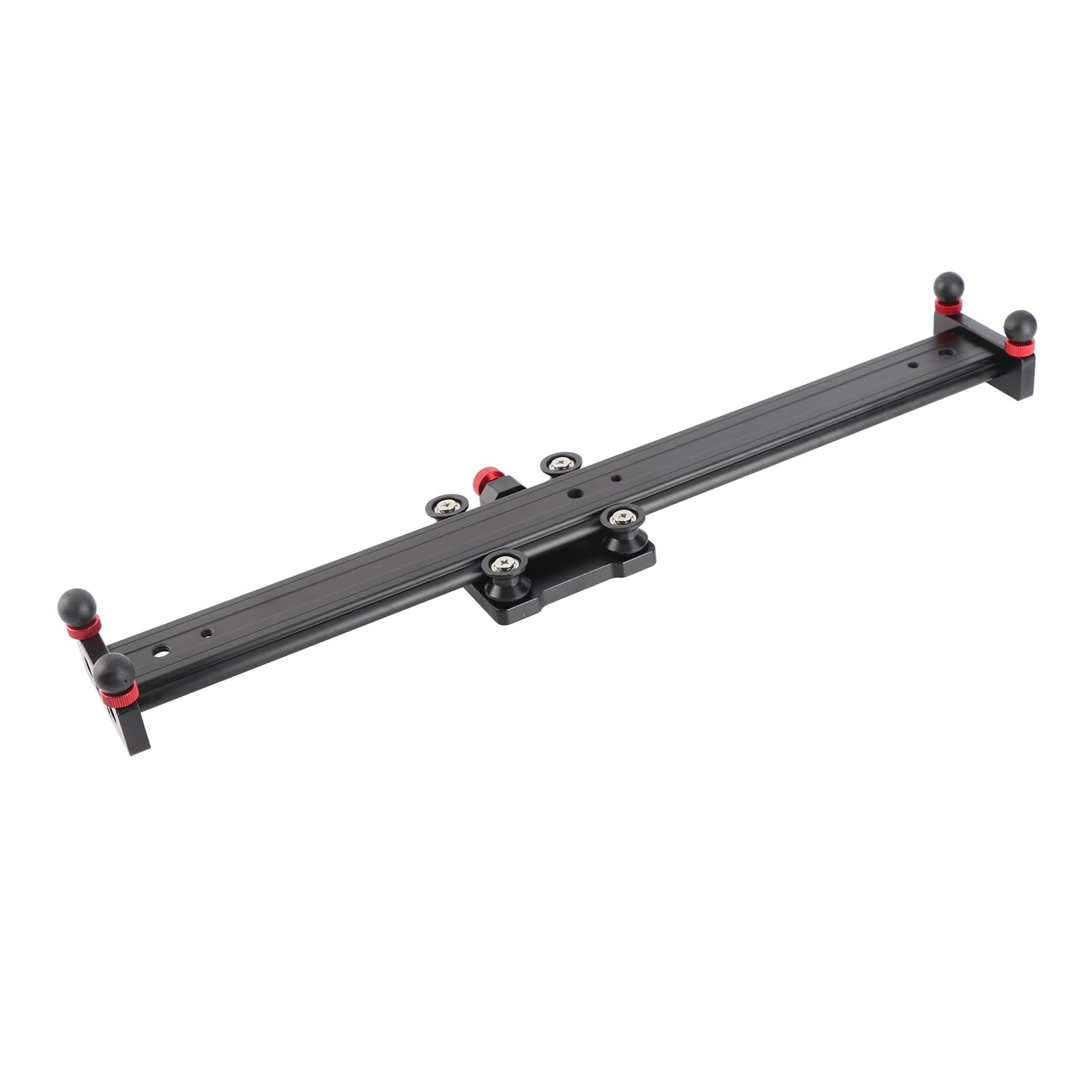 40 Cm/16 Pollici in Lega di Alluminio per Fotocamera Slider Video Stabilizzatore Binario per Fotocamera DSLR Videocamera DV Fotografia di Film, Carico Fino a 11 Libbre