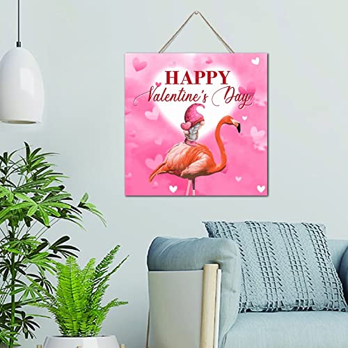 Décoration murale en bois suspendre flamant rose tableau cadre salon