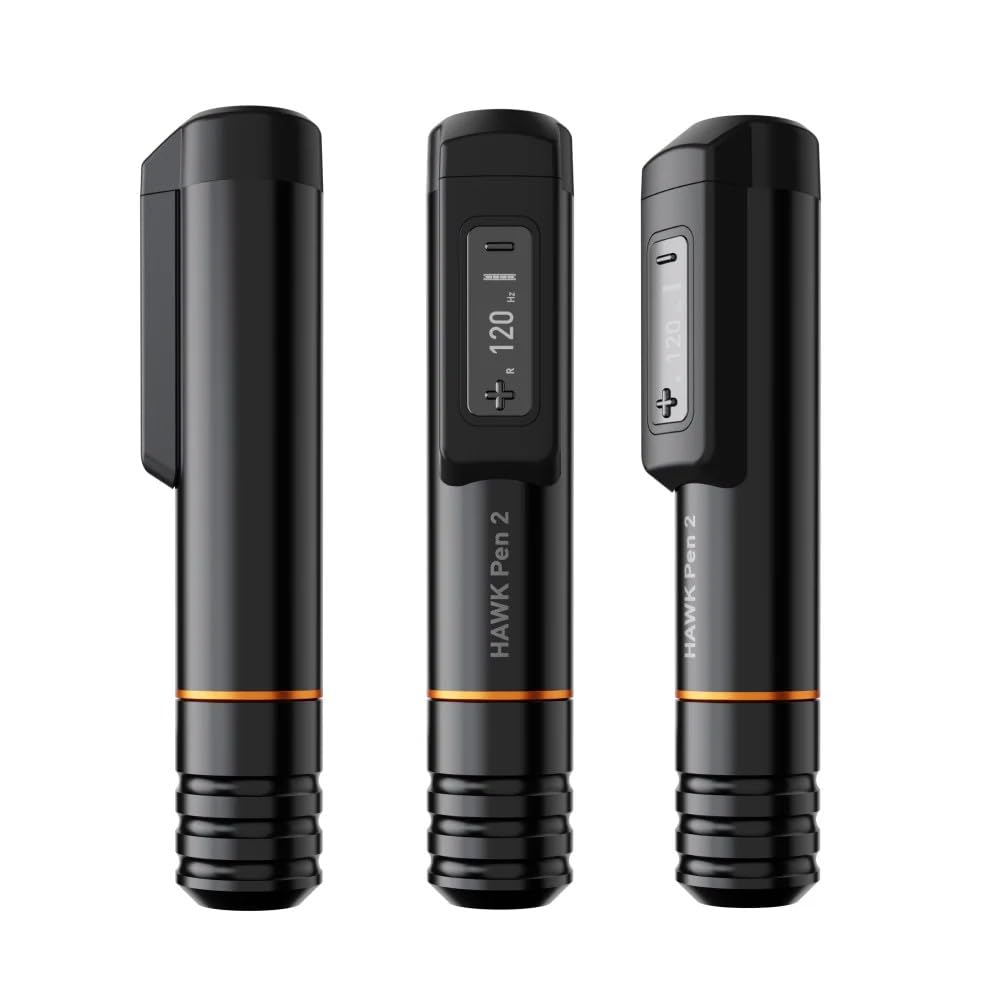 Cheyenne Tattoo Maschine - Hawk Pen 2 - Allrounder 3,5 mm - Leise- und Vibrationsarm - Wireless