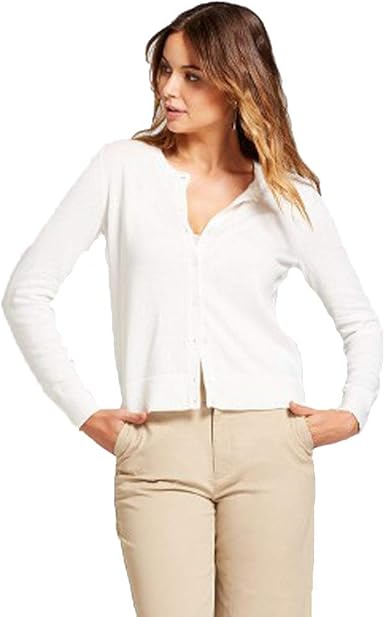 White cardigan in store Clearance