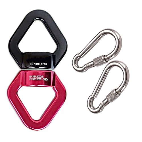 Swing Spinner,JIAMEIYI Rotationsgerät Outdoor und Indoor Sicherheit Aluminiumlegierung 360 °