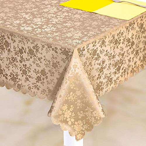 Nappe antitache rectangulaire 90x150 cm lavable et imperméable - 7