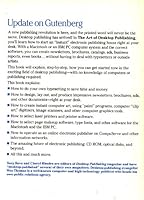 The art of desktop publishing: Using personal computers to publish it yourself 0553344412 Book Cover