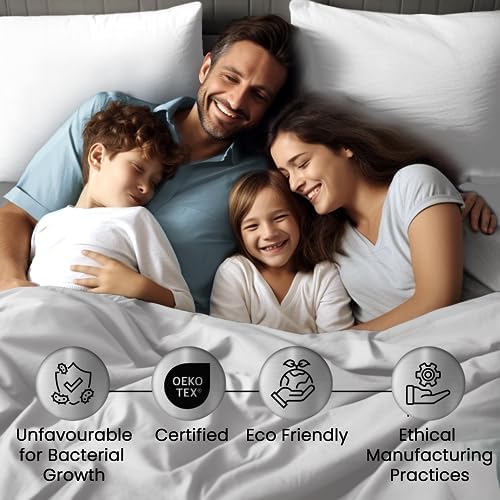 Miniatura 4 de CHATEAU HOME COLLECTION Tencel - Juego de sábanas suaves, transpirables de 300 hilos con certificación Oeko-TEX, tamaño King, sábanas refrescantes,