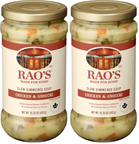 Rao’s Made For Home Chicken & Gnocchi Soup, 15.25 Ounce (Pack of 2)