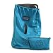 Glogex Durable Car Seat Travel Bag, Airport Gate Check, Easy-to-Carry, Backpack-Styled Shoulder Straps | Water-Resistant Ultra-Durable Polyester (Bright Blue)