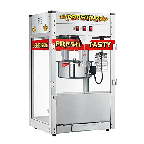6208 Great Northern Topstar Commercial Quality Bar Style Popcorn Popper Machine, 12Oz #TOP1