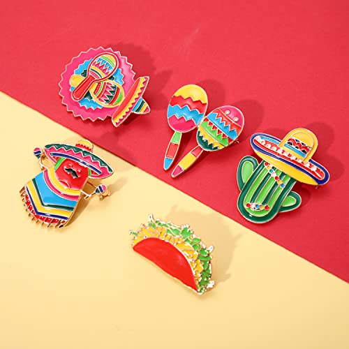 Image of Mardi Gras Brooches for Women 5 Pcs Glitter Mask Fleur-De-Lis Mask Skull Jester Feather Hat MARDI GRAS Crown Brooch Pins Bulk Festival Carnival Parade Party Brooches Accessories Gift for Mardi Gras Holiday Costume Decoration