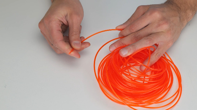 Fil Pour Debroussailleuse 3 Mm Bobine De Fil Pour Coupe-bordure - Nylon 3.0mm X 55m - Rond Et Résistant - Couleur Visible Accessoire Tondeuse Herbe