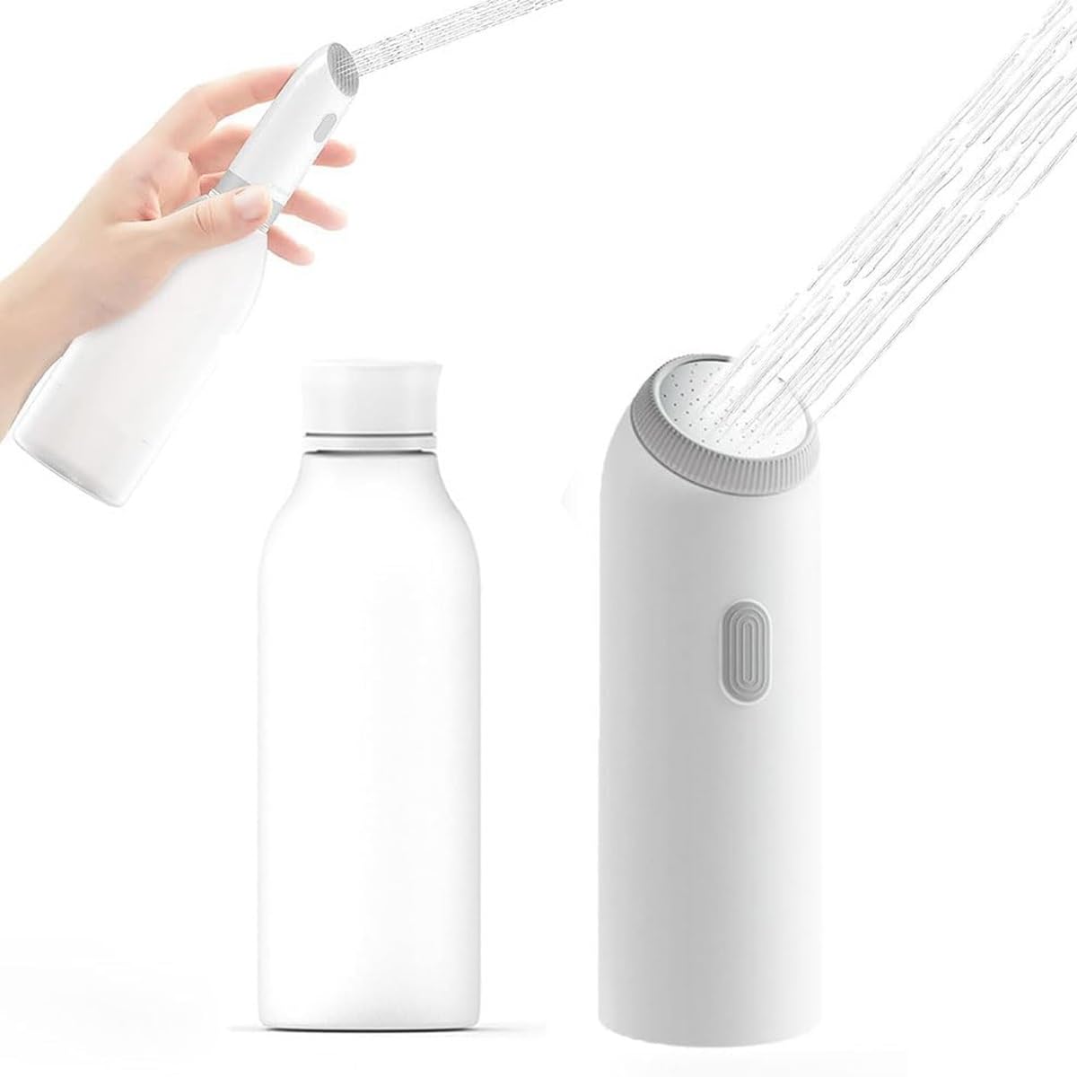 Mini przenośny zestaw bidetu toaletowego z 4 trybami płukania, przenośny bidet do higieny osobistej i pielęgnacji krocza, ręczny bidet podróżny, wodoodporny IPX7, butelka 350 ml, torba do