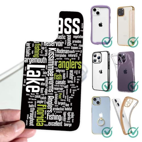 AnglersLife �X�}�z�P�[�X �����ւ� �V�[�g �C���i�[�V�[�g �X�}�z�J�o�[ �w�� ���� �N���A �I���W�i�� �f�U�C�� Xperia�p �G�N�X�y���A�p �f�U�C���V�[�g bass Text-Design Xperia 1 VII SO-51F/SOG