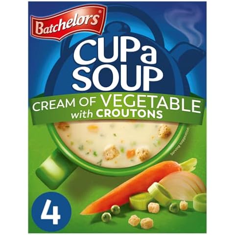 Batchelors Cup a Soup Cream of Vegetable Cover