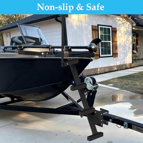 Eastrexon 4 Step Heavy Duty Boat Trailer Steps with Safety Handrail by Eastrexon - Image 3