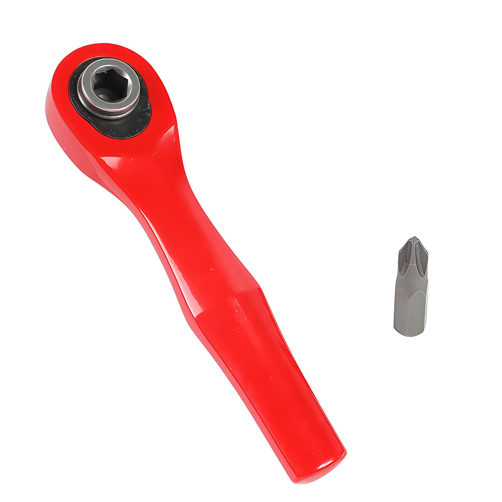 Ratchet Wrenches Set with Crosses Screwdriver Bit for Tight Space Home Maintenance Car Urgent and Craft Repair Garage Set