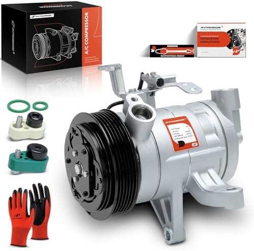 A-Premium Air Conditioner AC Compressor with Clutch Compatible with Subaru Forester 2014-2018, Impreza 2012-2016 2.0L, Crosstrek 2016-2017, XV Crosstrek 2013-2015, GAS only