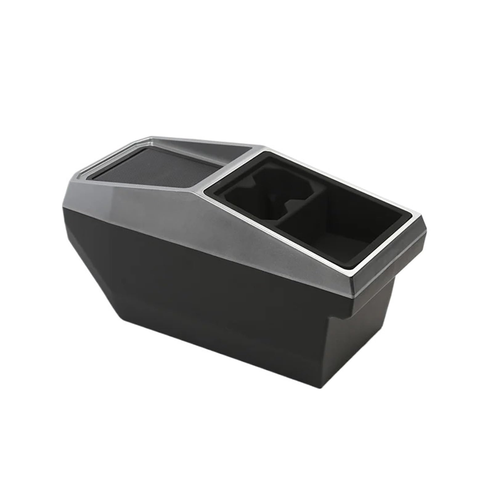 bssyung Center Console Organizer Car Centre Console Storage Box for Tesla Cybertruck 2024 Multi-functional Aisle Armrest