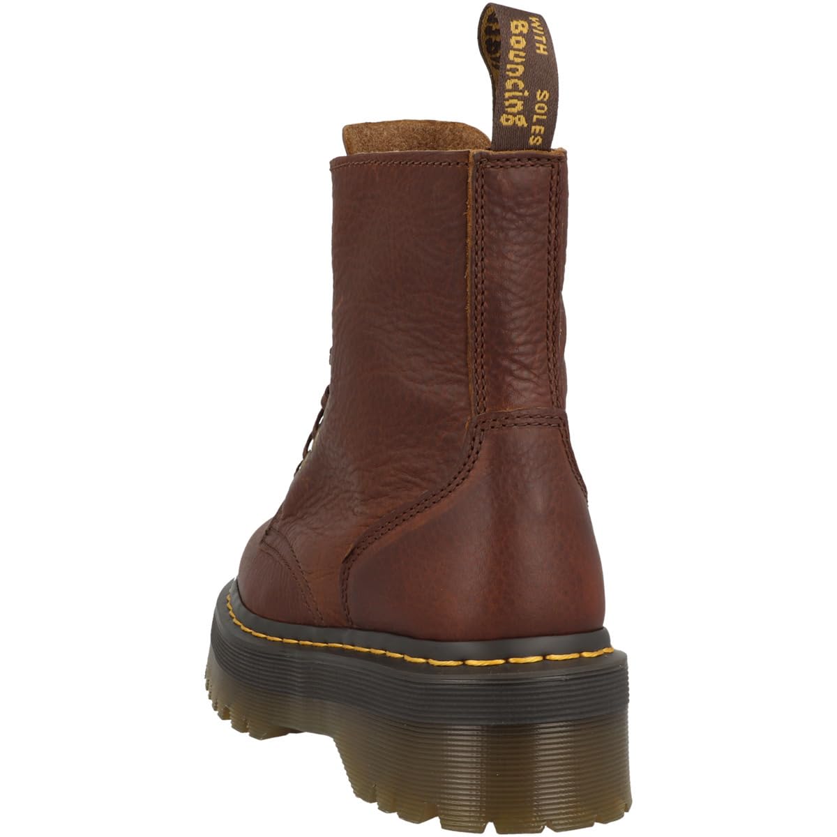 Dr. Martens Jadon 8-Eye Leather Platform Boot for Men and Women White Polished Smooth 7 US Women6 US Men product thumbnail 9