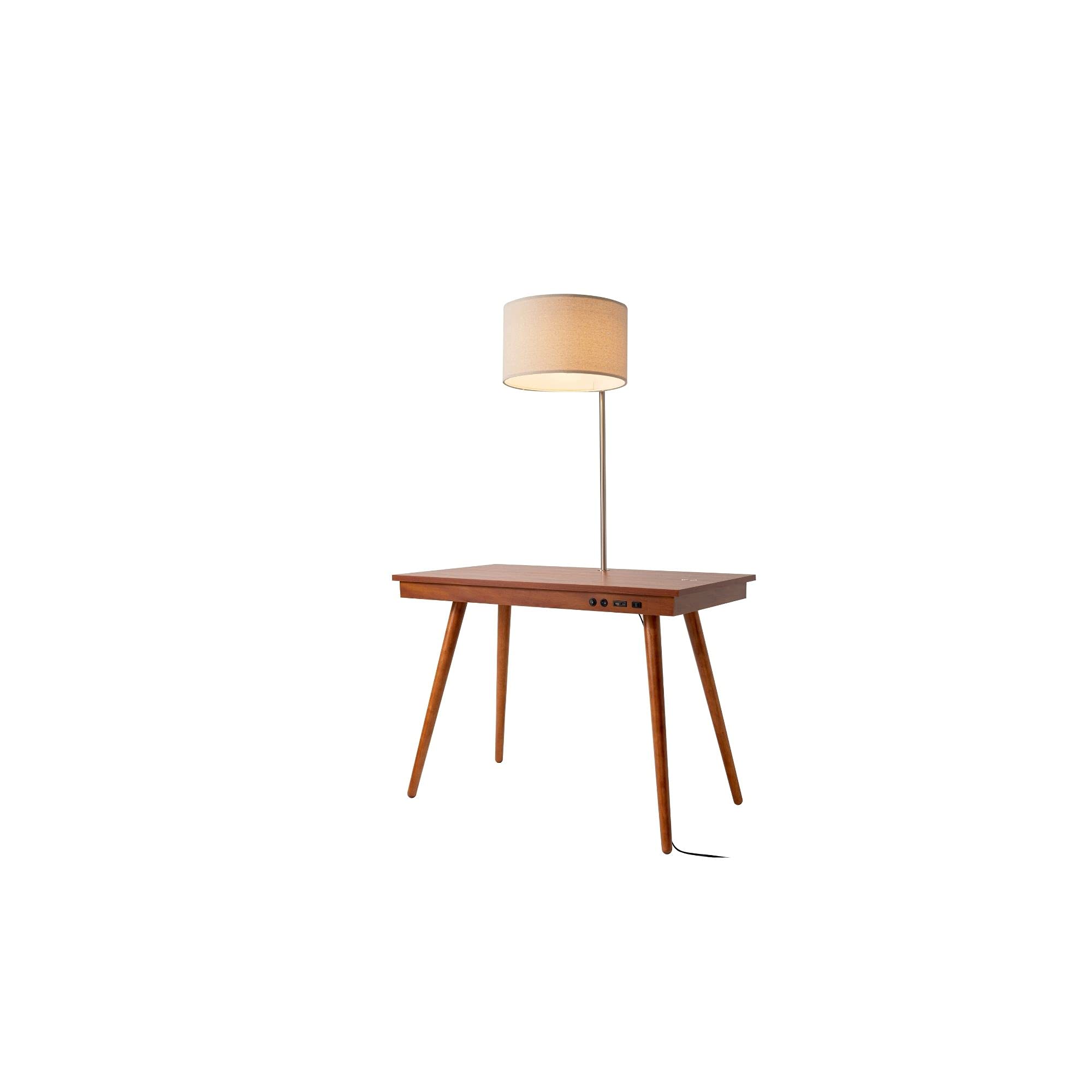 Buy FENLO Future MidCentury Desk with USB Ports and Wireless, 39.4