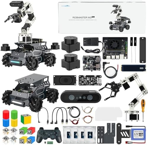 Yahboom Jetson Orin Nano 8GB Master Control Robot Car für AI-Lover im 3D-Raum
Yahboom Jetson Orin Nano 8GB 3D Space Grip