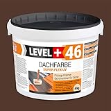 ANWENDUNGSBEREICH: Die DACHFARBE SUPER FLEX UV ist eine hochwertige, dichte, thixotrope Flüssigfolie zur Flächenabdichtung. Ihre Basis ist ein technologisch fortgeschrittenes, elastisches, feinkörniges Acrylharz sowie feinkörniges und unsaugbares Füllmaterial mit Quarzanteil. Die DACHFARBE SUPER FLEX UV wird in einigen Farbtönen produziert. Die eingesetzten Pigmente sind alterungsbeständig und auswaschfest.