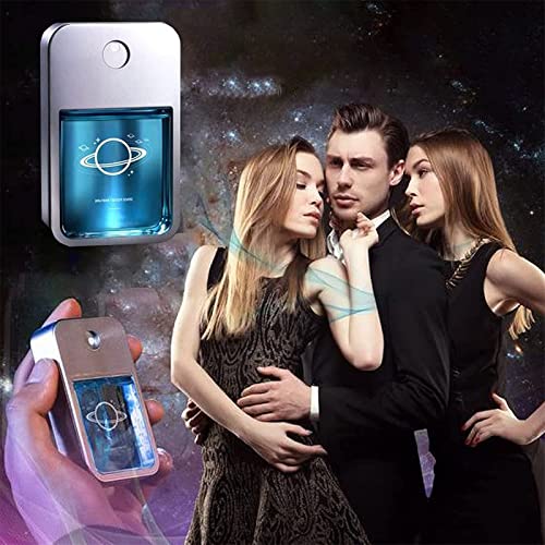Chemistry Infinity Galaxy Cologne Pour Homme, Homme Dawning Eternity Cologne, Flirty Aroma Lusting Pheromone Perfume, Bellunamoon Romance Pheromone Perfume, Intimate Partner Erotic Perfume (Blue)