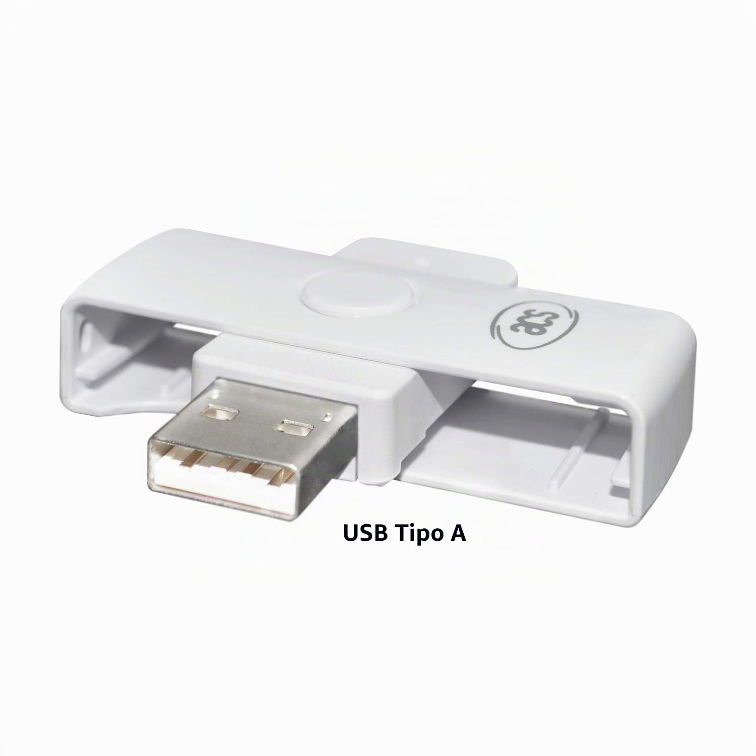ACS ACR39U-N1 PocketMate II Lettore e Scrittore di Smart Card Reader USB per CNS, CRS, Firma Digitale, Piccolo Compatto, Bianco