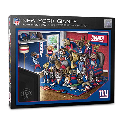 Image of YouTheFan NFL Purebred Fans 500pc Puzzle - A Real Nailbiter