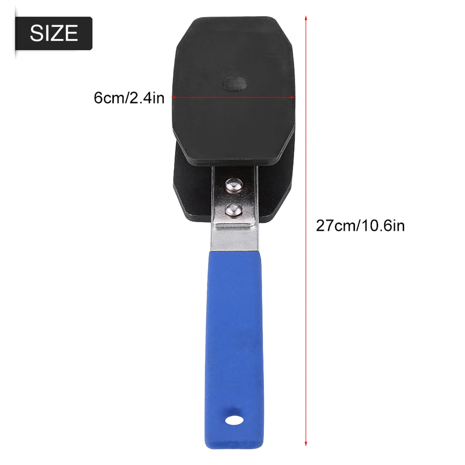 Pressa per pinza freno e utensile divaricatore pistone per pinze a pistoni - Design a cricchetto a 360 gradi per un allineamento perfetto
