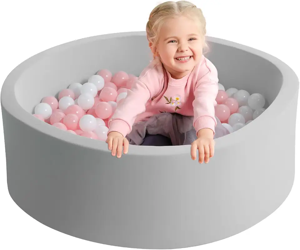 TRENDBOX Soft Memory Foam Ball Pit Sponge Indoor...