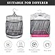 AMYXIYUAN Vogelkäfig Samenfänger Groß Staubdicht Vogelkäfig Mesh Net Cover Breathable Sittich Käfig Rock Nylon Mesh Papagei Käfig für Papageien Sittich Aras