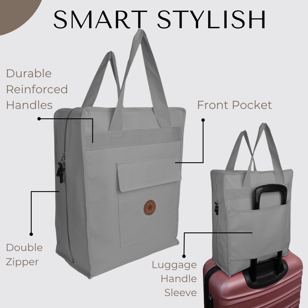 Tragbare Schuhtasche für Reisen - Organizer und Aufbewahrungstasche Mit Gepäckhülle für Damen und Herren, Cloud