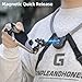 Magnetic Neck Mount for Phone & Action Camera, Neck Cell Phone Holder Mount with Strap POV/Vlog Selfie Hand Free Phones Holder Chest Stand Strap Video Recording for iPhone 17 16 15 14 and All Phones