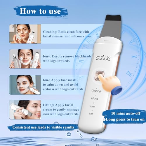 GUGUG 4-in-1 Skin Scrubber