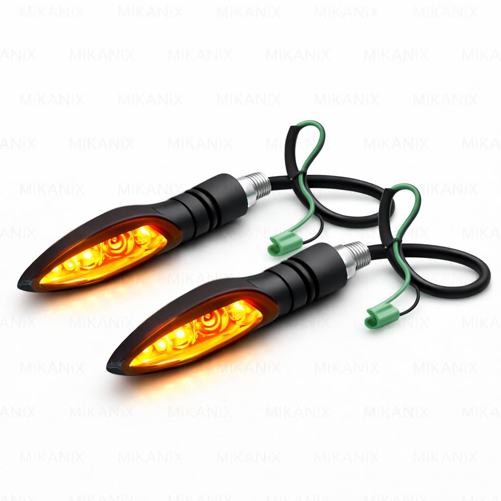 OBEROI'S TRADERS Amber LED Turn Signal Indicator Light for KTM Bikes (PACK OF 2)
