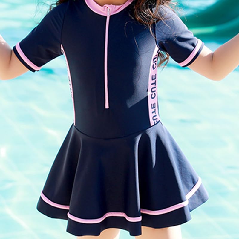 Maillot de bain Fille HyperBoom Splice Muscleback bleu marine/rouge